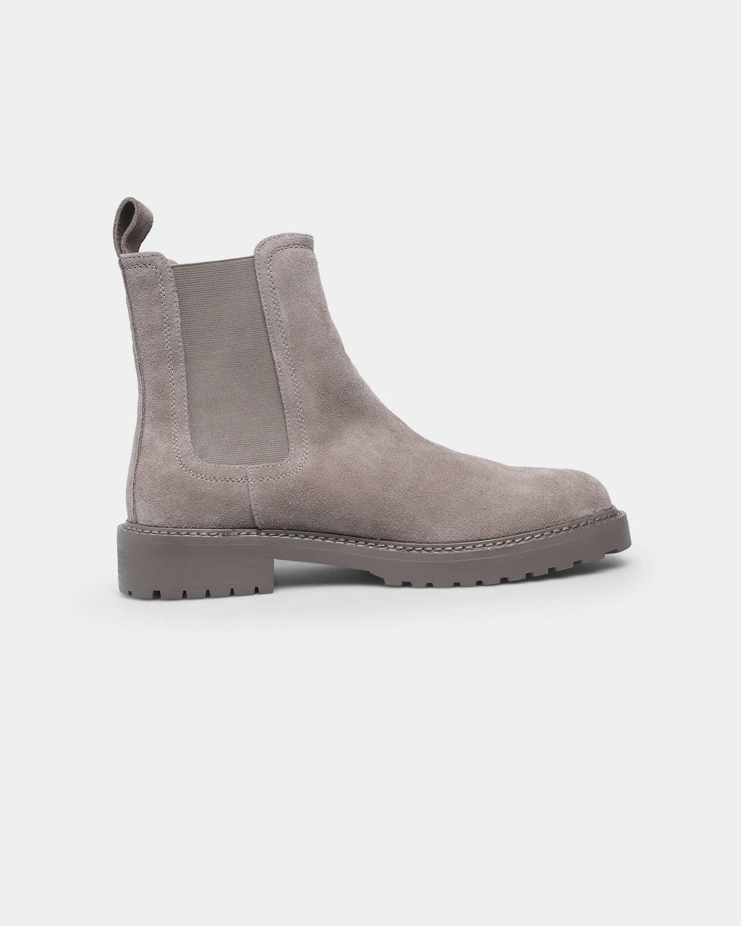 Saint Morta Chunky Chelsea Boot Taupe Balance Fit Quick Motion