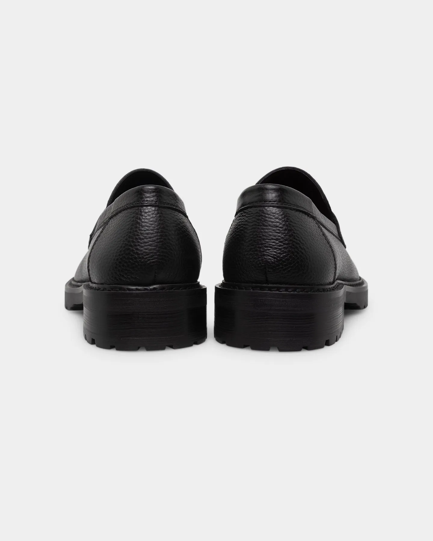 Trend Hot Ventilation holes Carre Decade Penny Loafer Black/Red/Blue