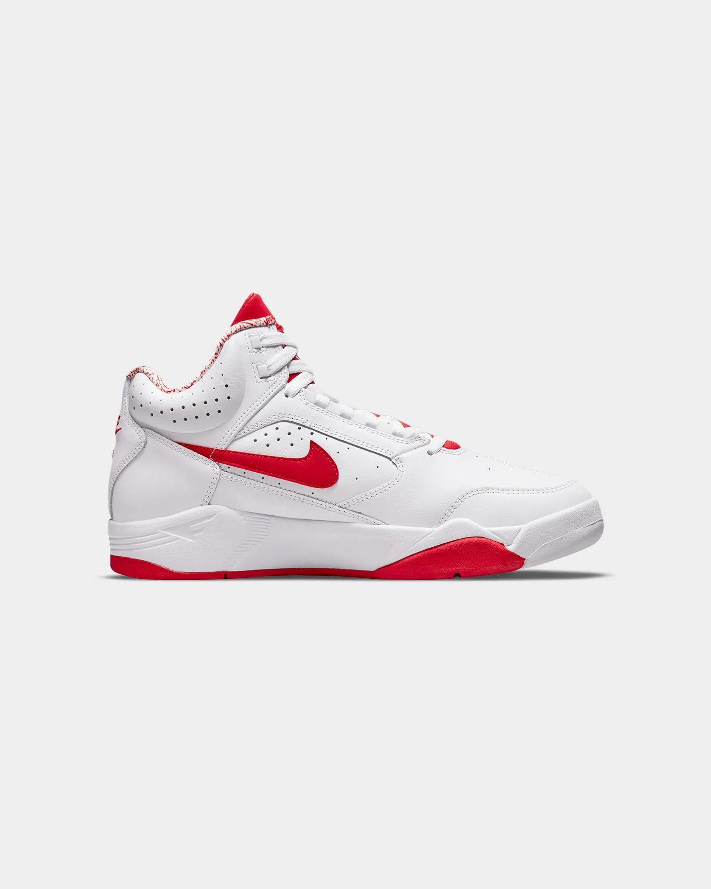 Nike Air Flight Lite Mid "Scottie Pippen" White/University Red Wide toe box Snow Ride