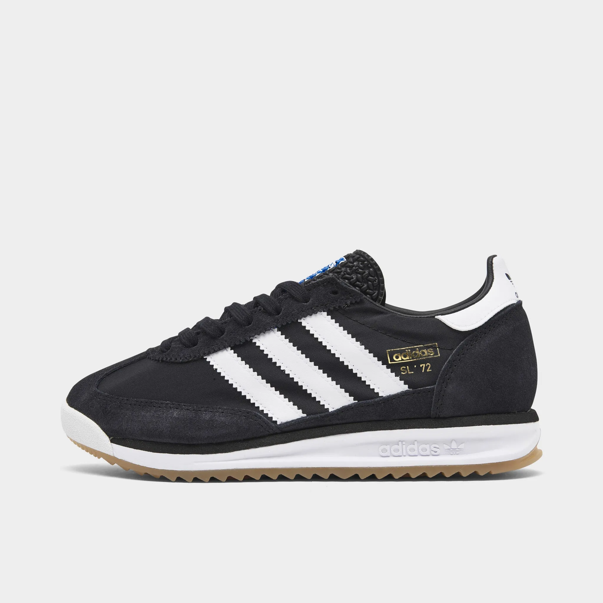 adidas Juniors' SL 72 Core Black / Footwear White - Blue Shell Walk