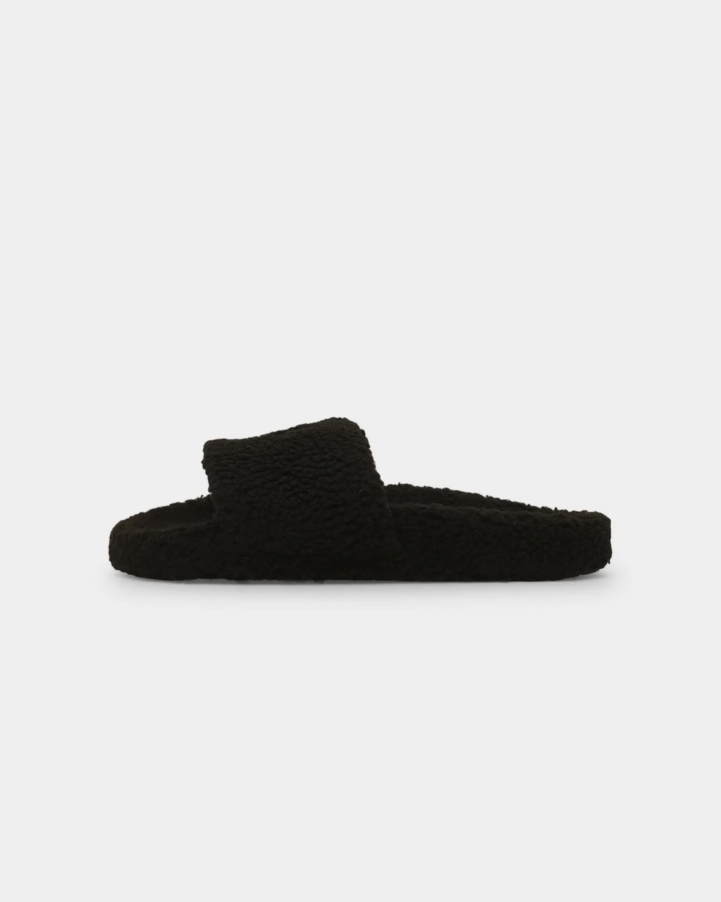 Polo Ralph Lauren Hendrick Slipper Black Queen Fit Lace Up Style