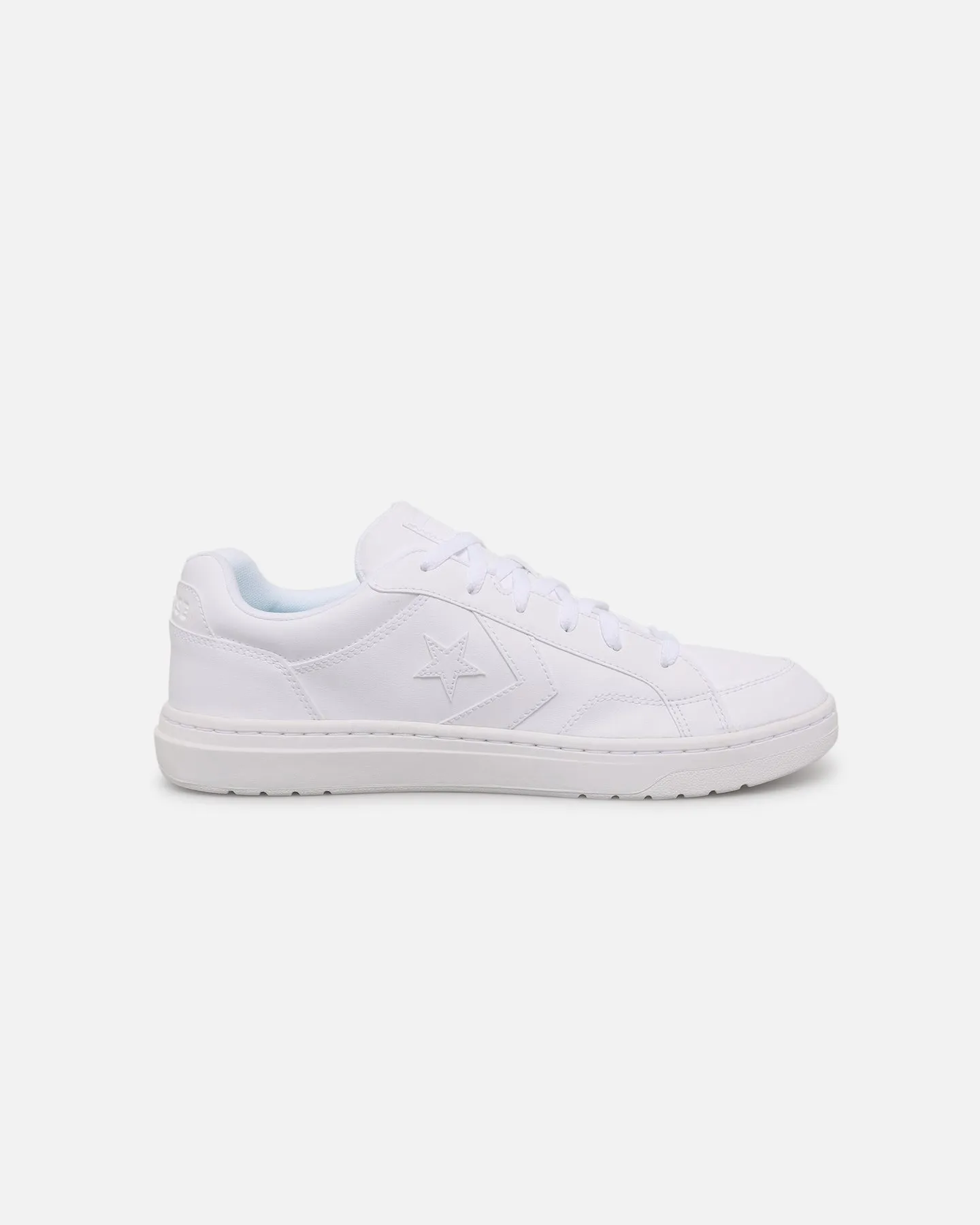 White Clean School Style Converse Pro Blaze V2 White