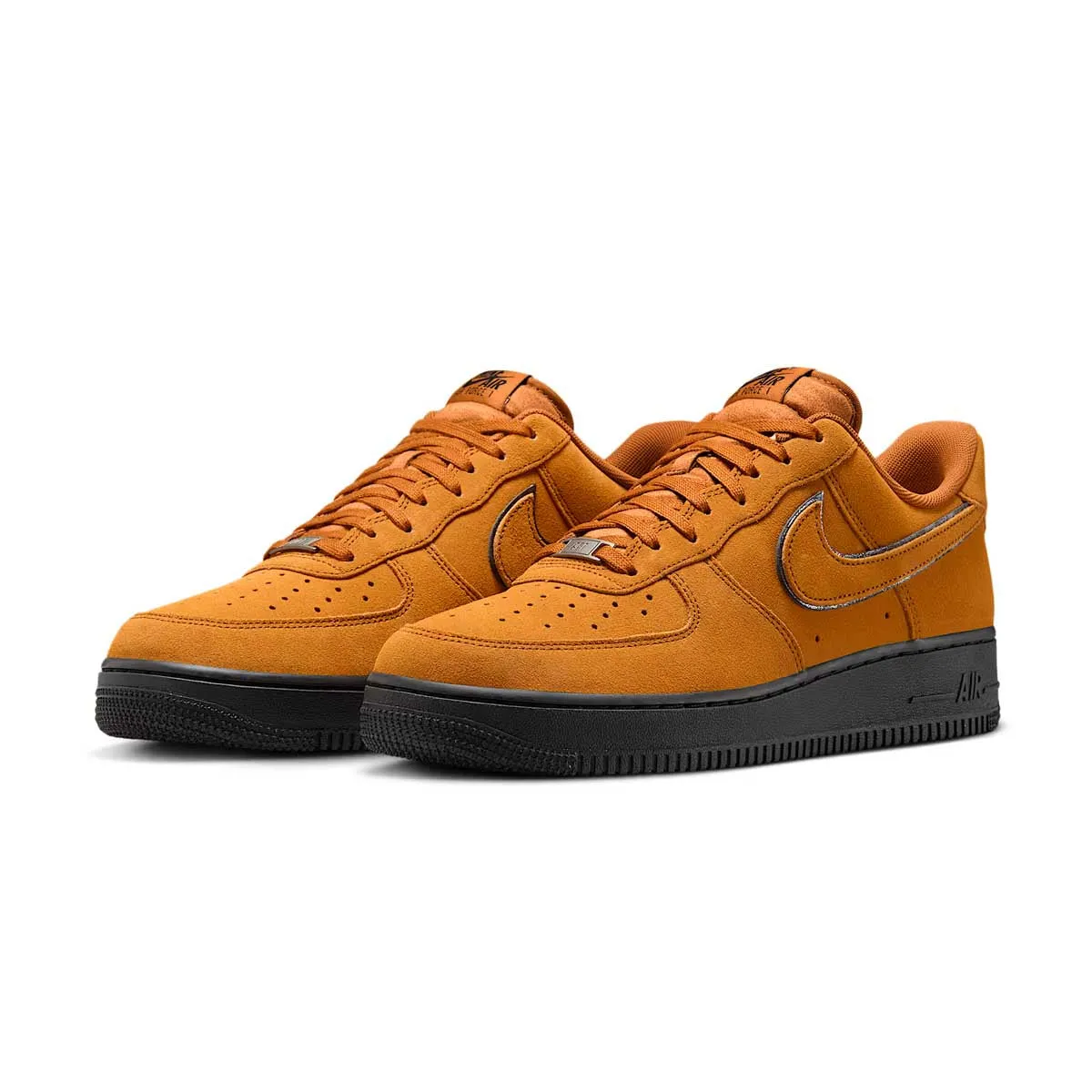Mid Top Running Air Force 1 '07 LV8 'Dessert Ochre Black'