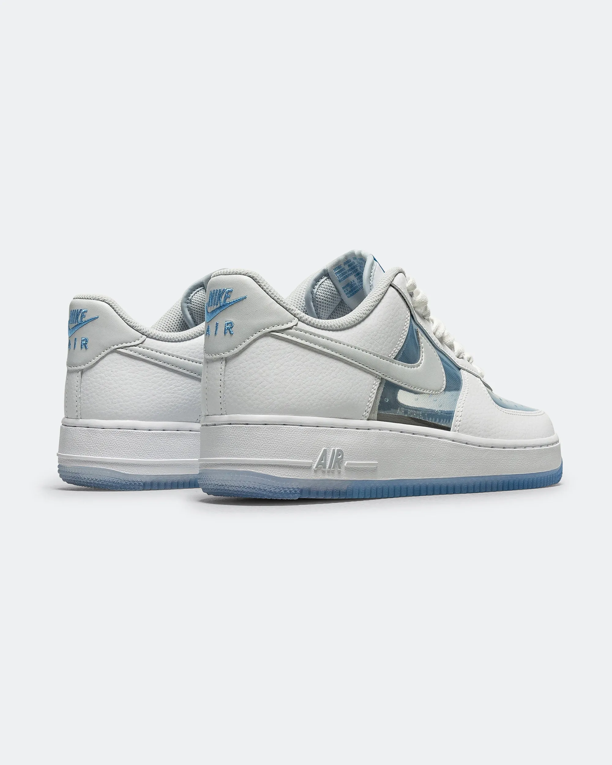 Air Force 1 Retro QS - White/Pure Platinum-University Blue Sneaker Quality Fashion-Forward