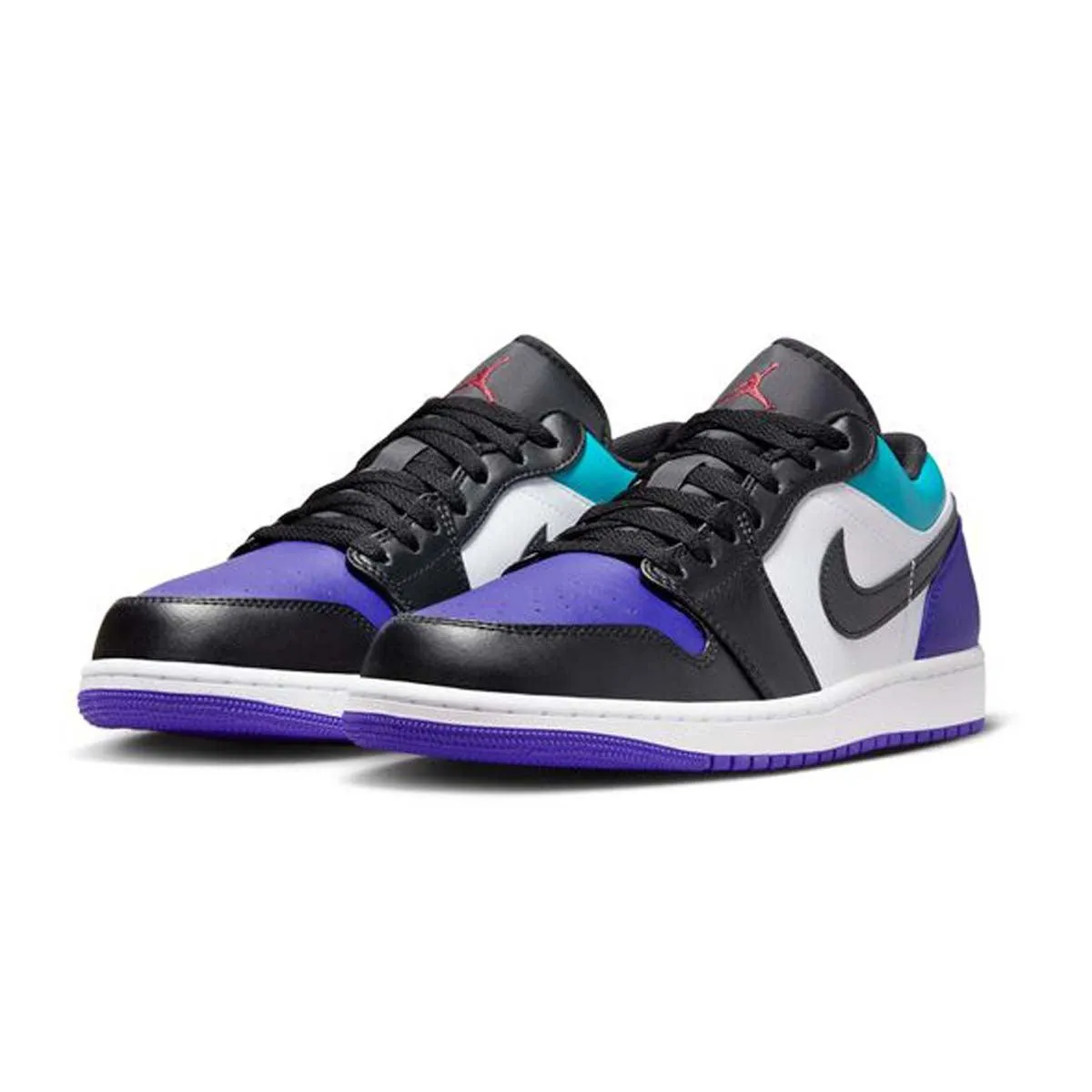Bright Neon design Air Jordan 1 Low 'Aqua'