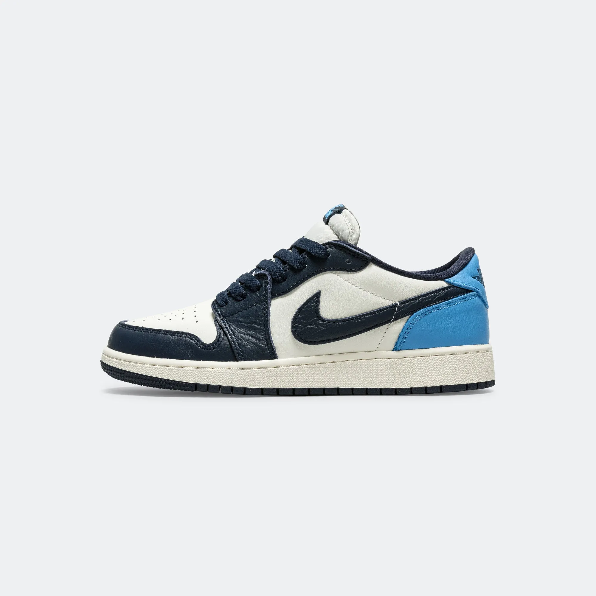 Air Jordan 1 Low OG (GS) - Obsidian/University Blue-Sail Sportswear Choice