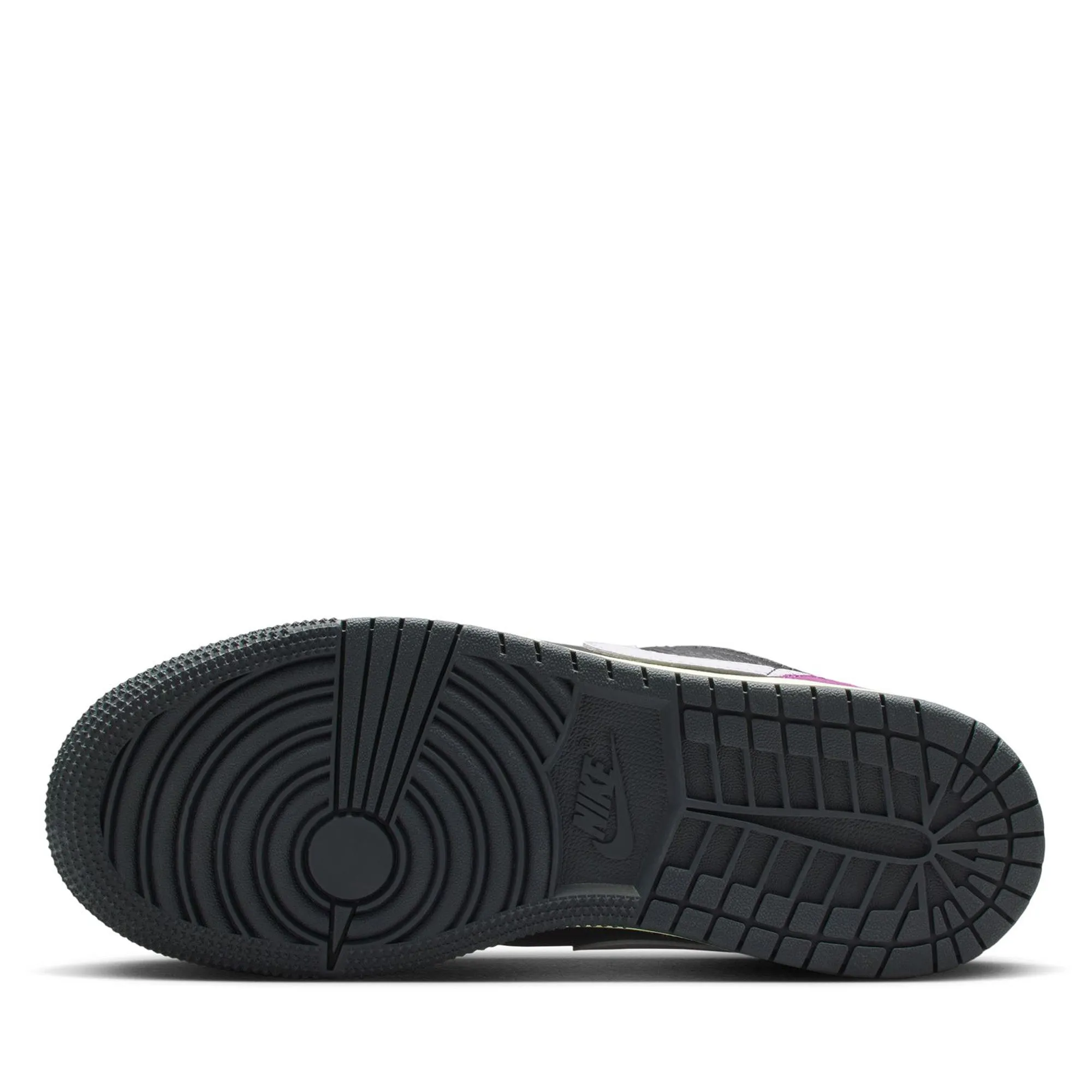 Air Jordan 1 Low SE (GS) - Oil Grey/White Glam stability