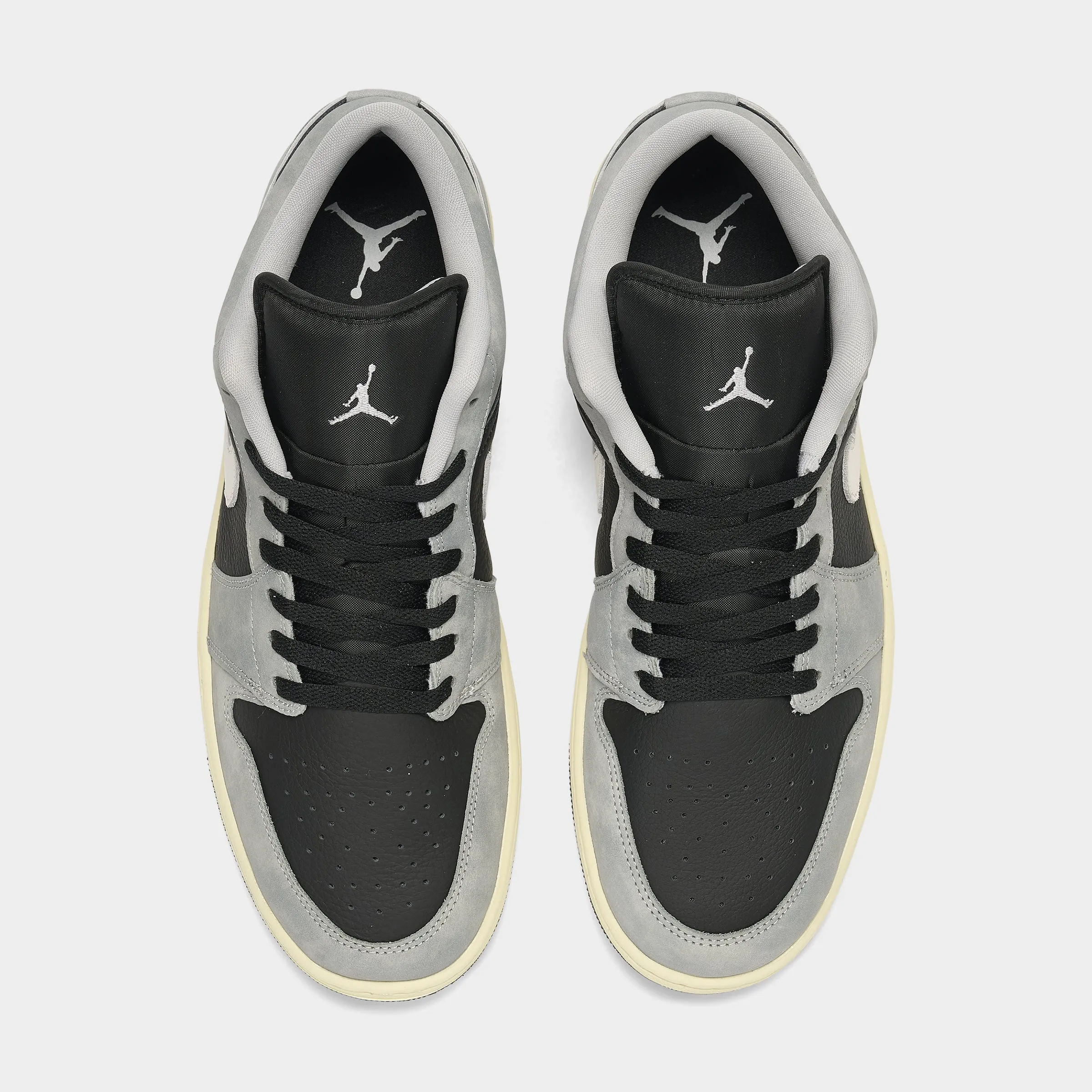 Torsion control Deep Grip Air Jordan 1 Low SE Light Smoke Grey / Black - Sail
