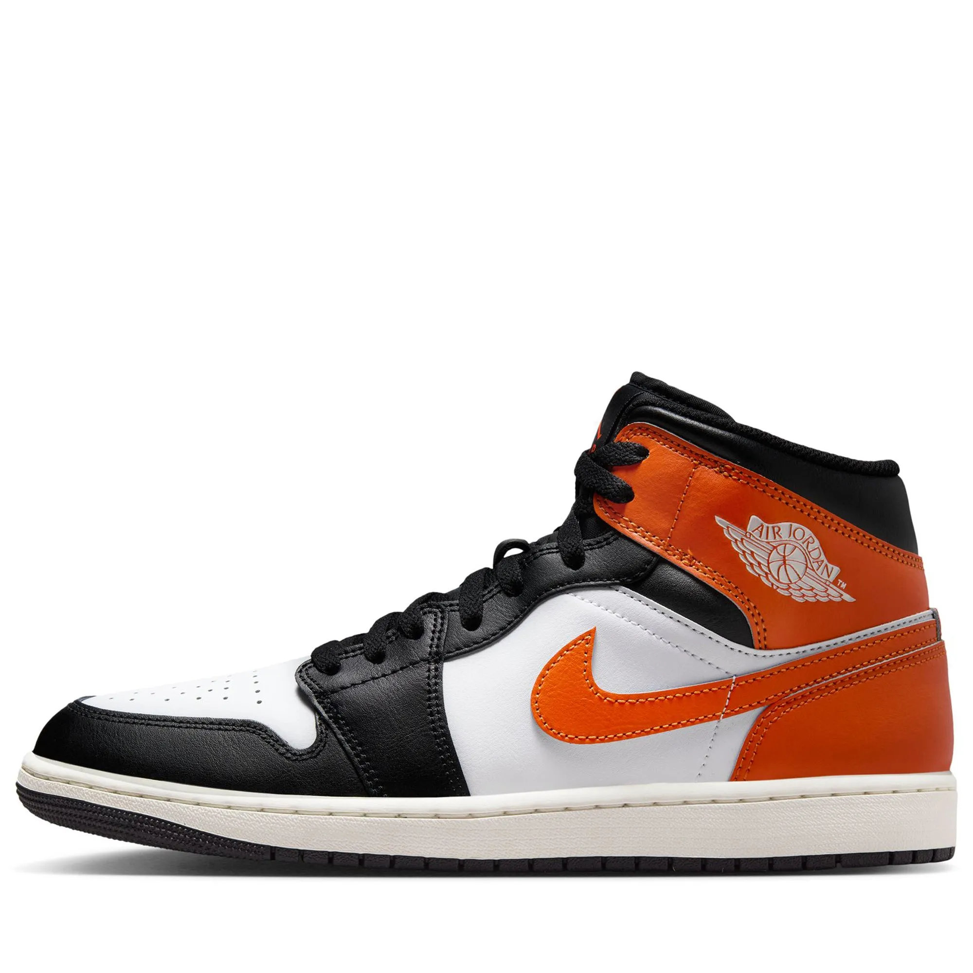 Air Jordan 1 Mid - Starfish/Black Running Performance