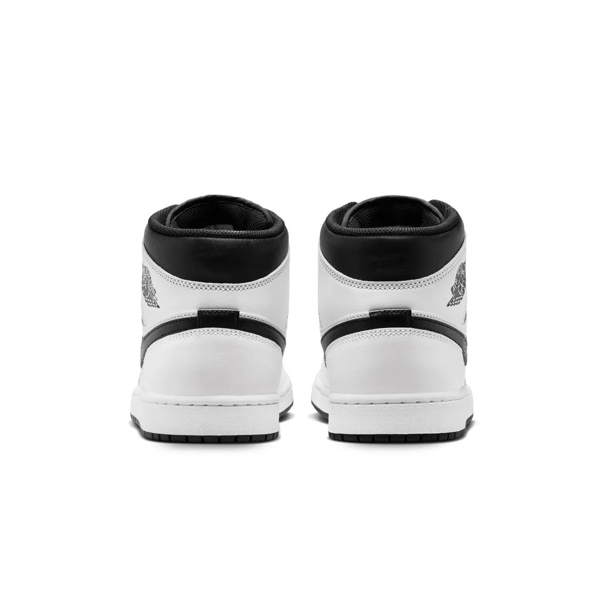 Stable Heat Free Air Jordan 1 Mid 'White Black'