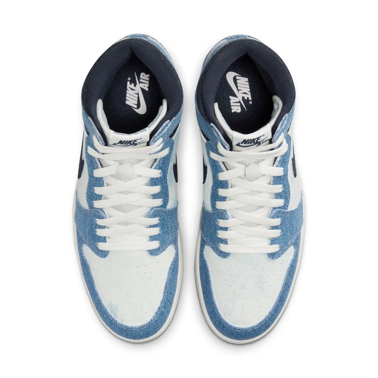 Air Jordan 1 Retro High OG 'Denim' Formal Mode Gift Easy