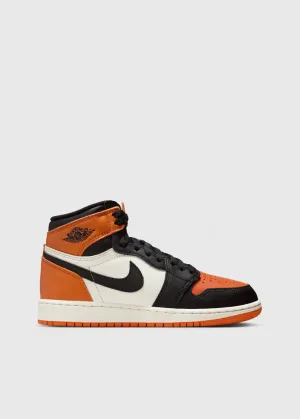 series traction - level Air Jordan 1 Retro High OG 'Shattered Backboard' Sneakers (GS)