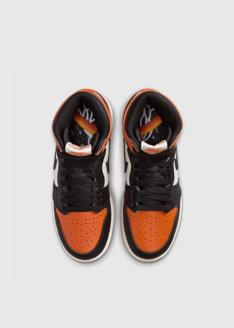 tested Air Jordan 1 Retro High OG 'Shattered Backboard' Sneakers (GS)