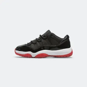 Air Jordan 11 Retro Low - Black/Varsity Red-White Day Wear