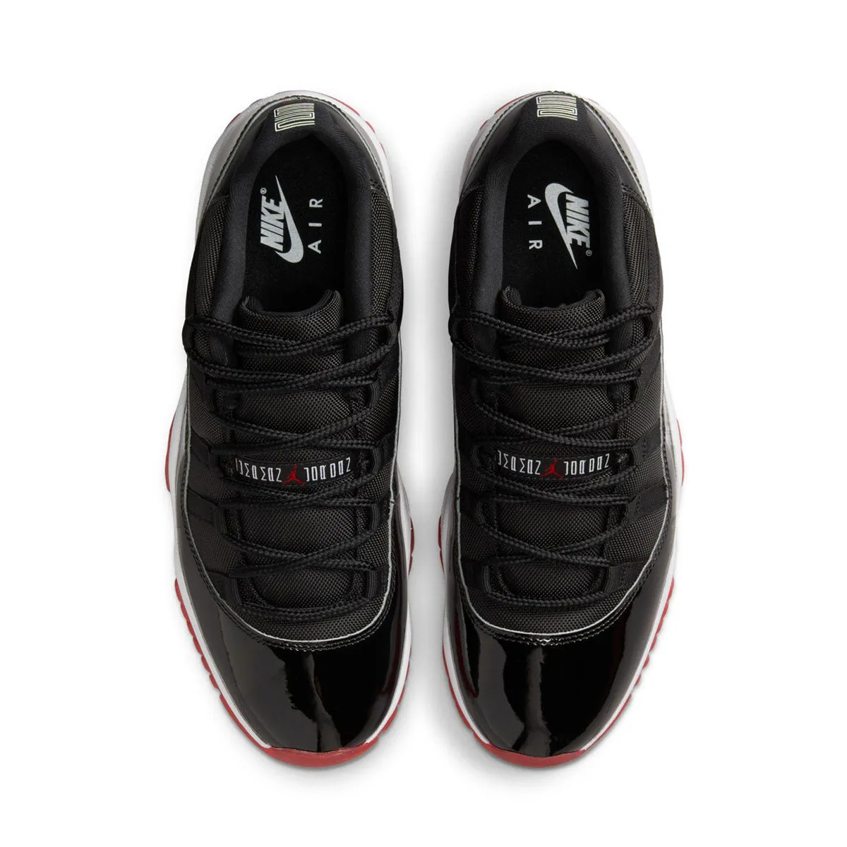 Smart cushioning Air Jordan 11 Retro Low 'Bred'