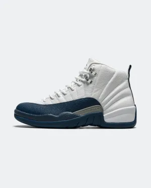 Urban Sport Air Jordan 12 Retro - White/French Blue-Metallic Silver