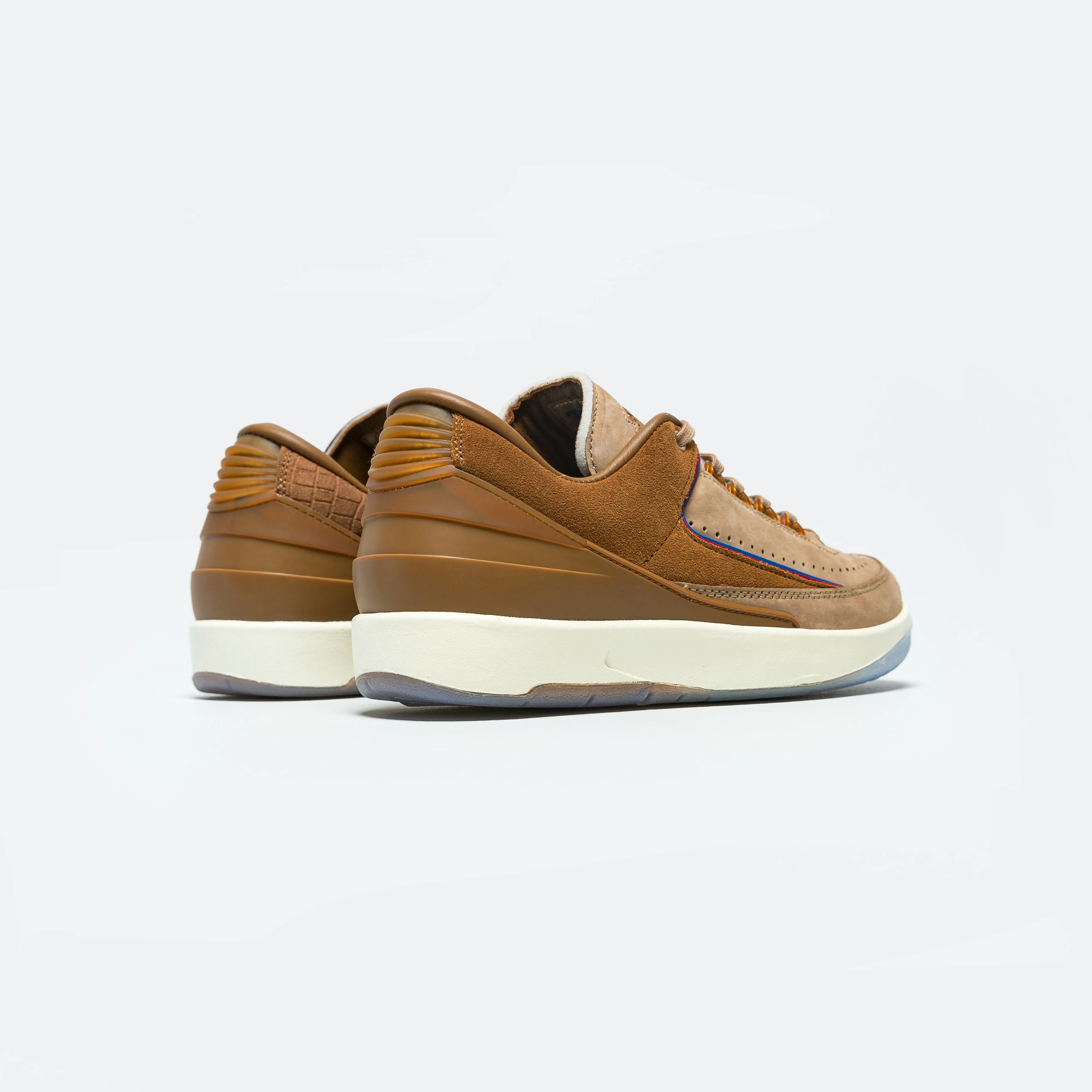 suede upper Smooth exterior Air Jordan 2 Retro Low ?? Two 18 - Rocky Tan/British Tan