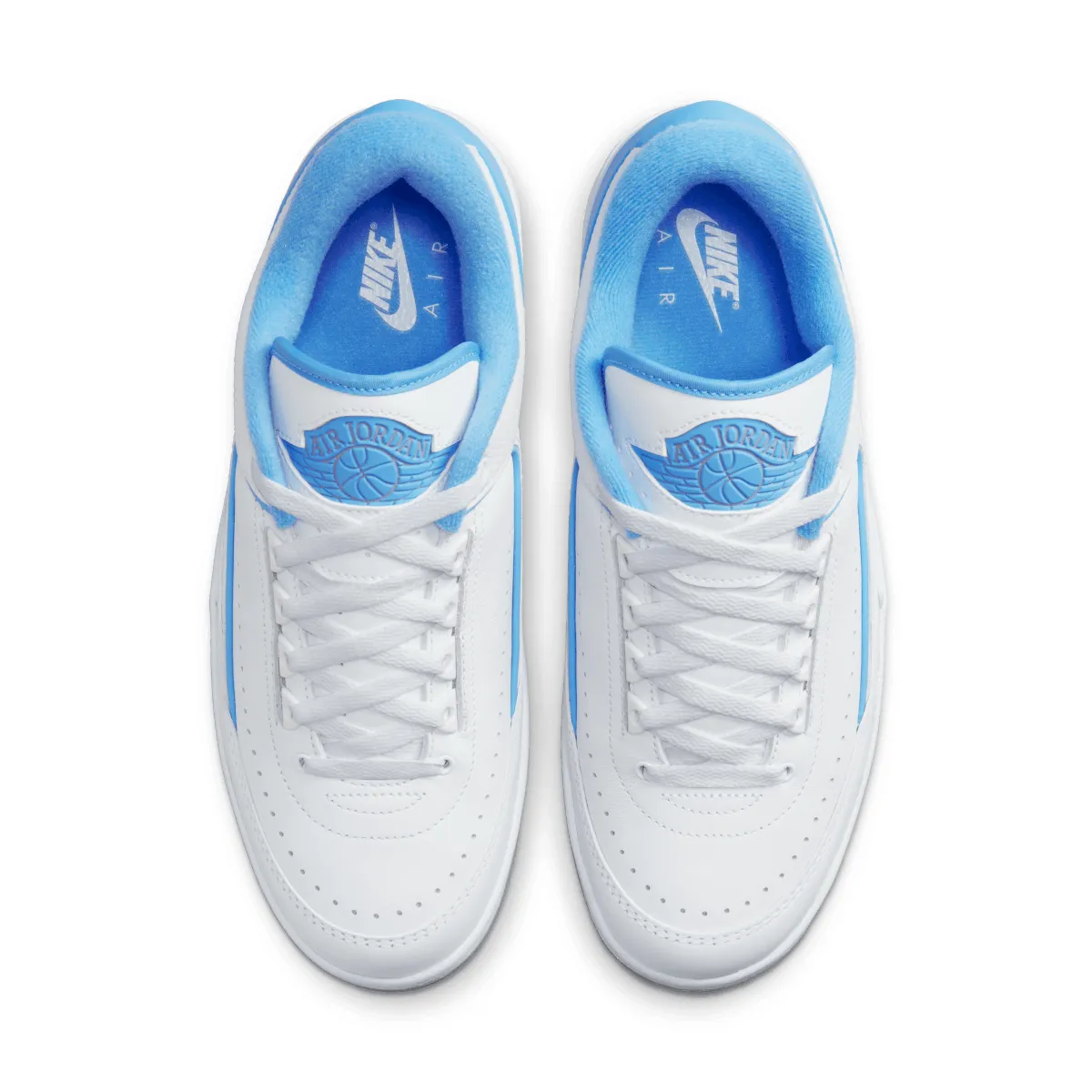 Air Jordan 2 Retro Low 'UNC' School Style