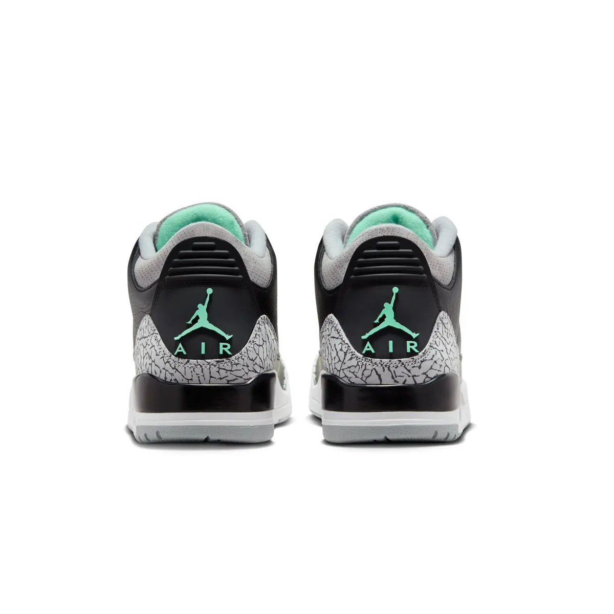 Air Jordan 3 Retro 'Green Glow' Kind Step Trend Hot