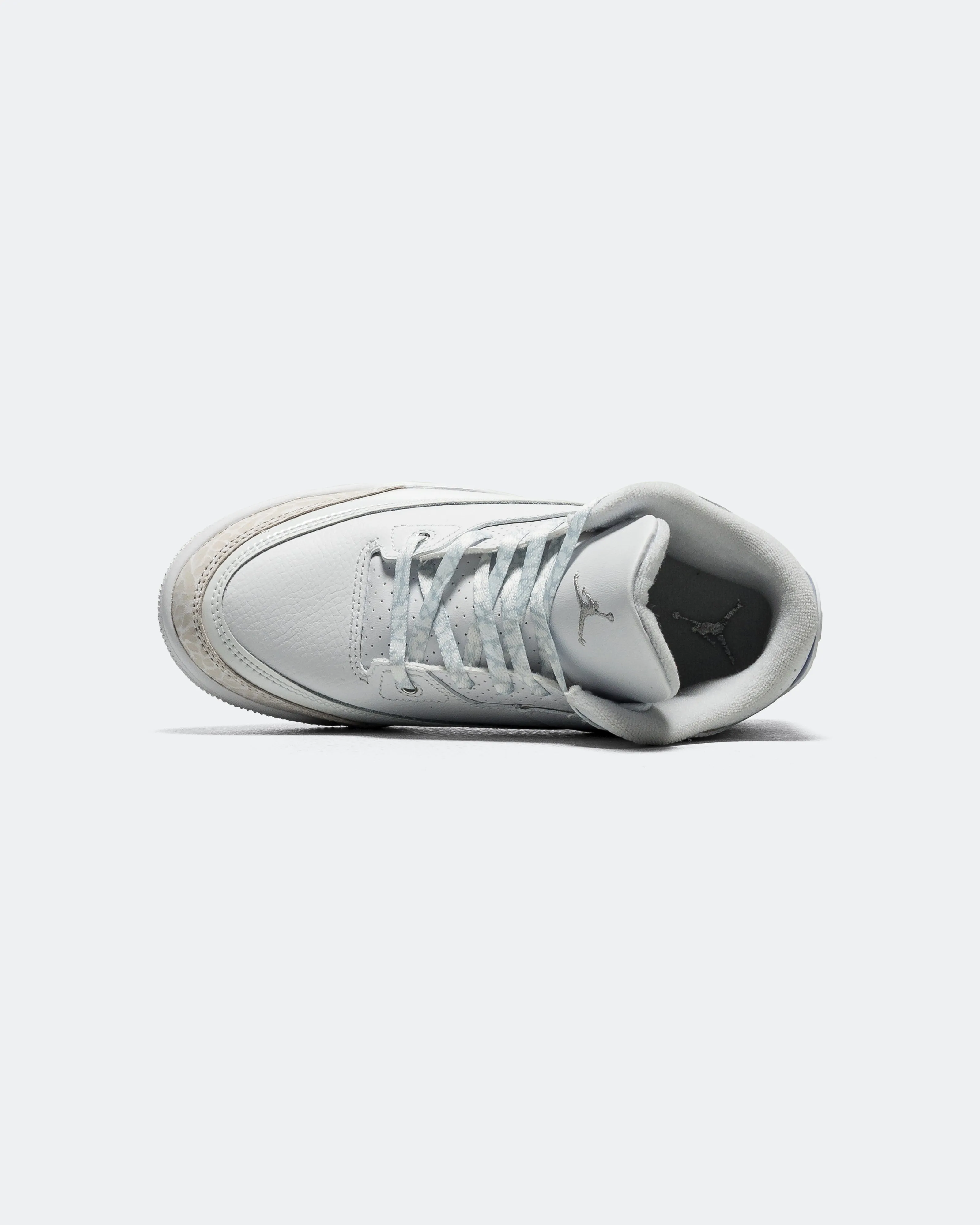 All Seasons Air Jordan 3 Retro PS - White/White-Metallic Silver