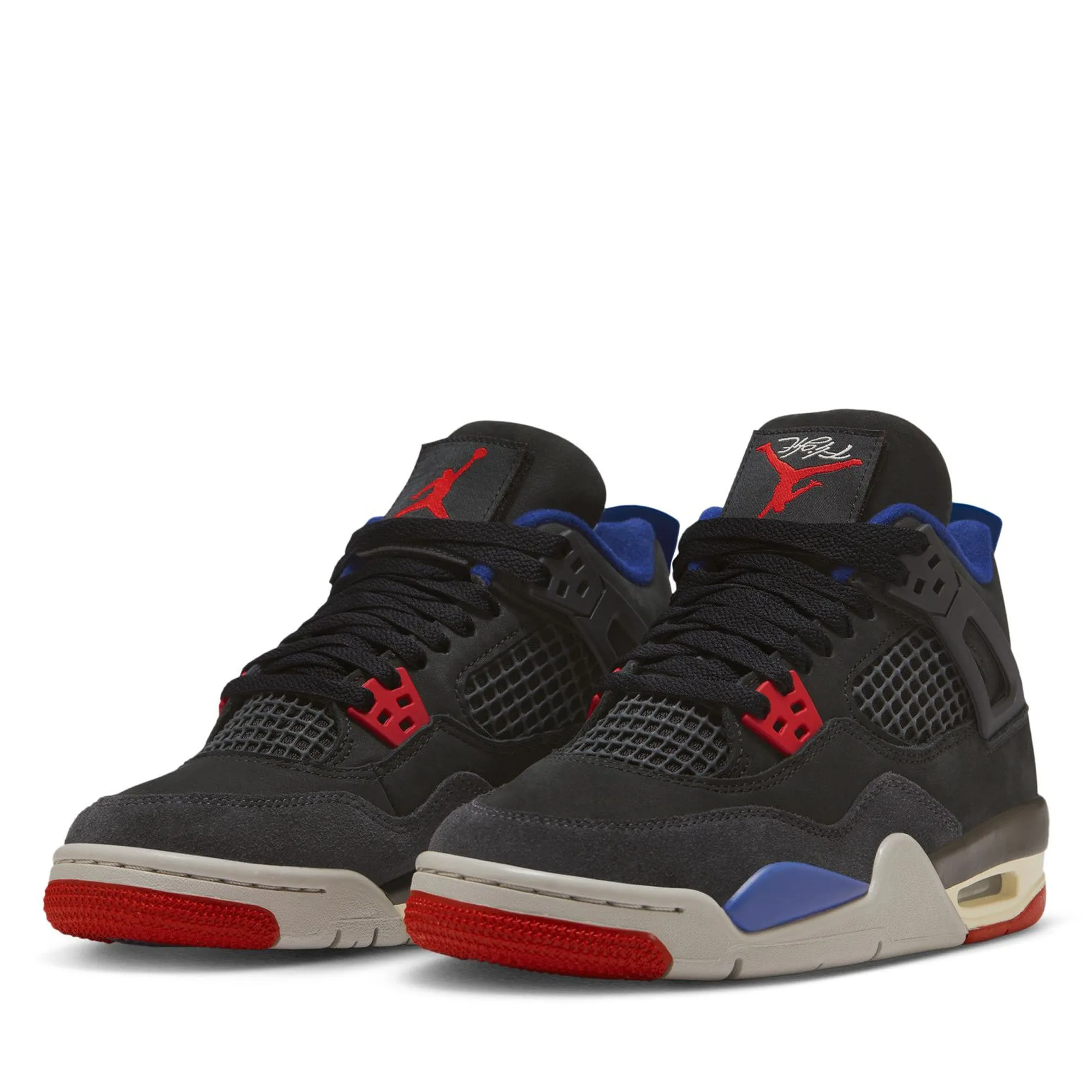 Recycled materials Air Jordan 4 Retro OG 'Rare Air' (GS) - Black/Fire Red