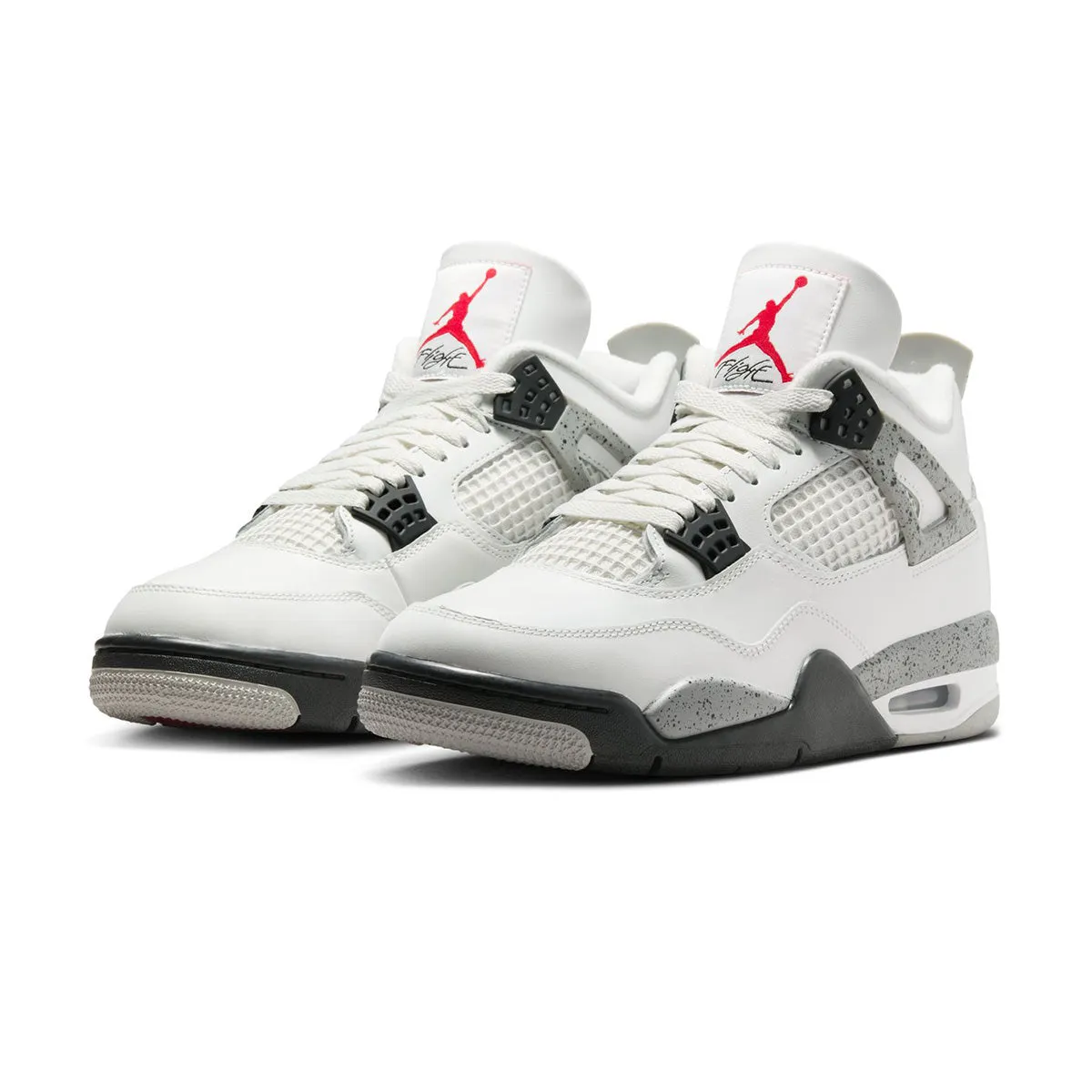 Linen Air Airy Design Air Jordan 4 Retro 'White Cement'