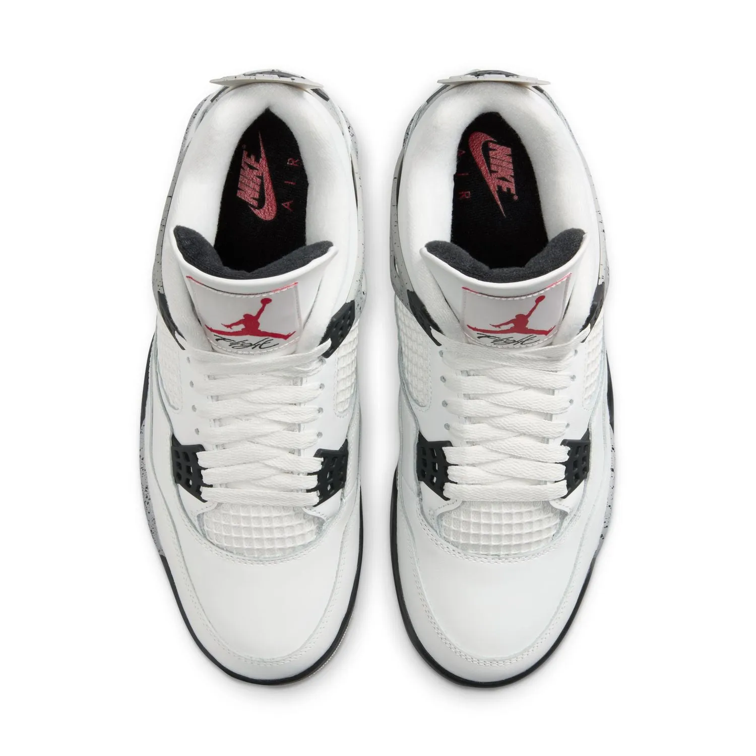 Air Jordan 4 Retro 'White Cement' Flexible Sole
