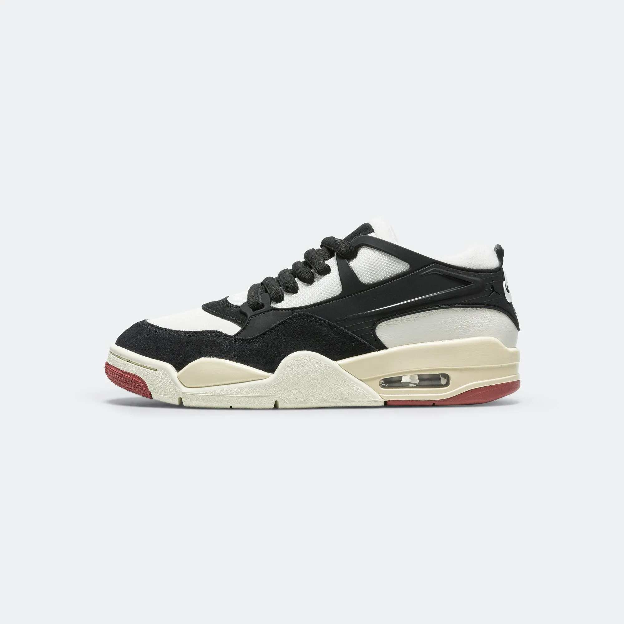Air Jordan 4 RM - Sail/Black-White-Coconut Adjustable Midfoot Strap Torsion Rigidity System
