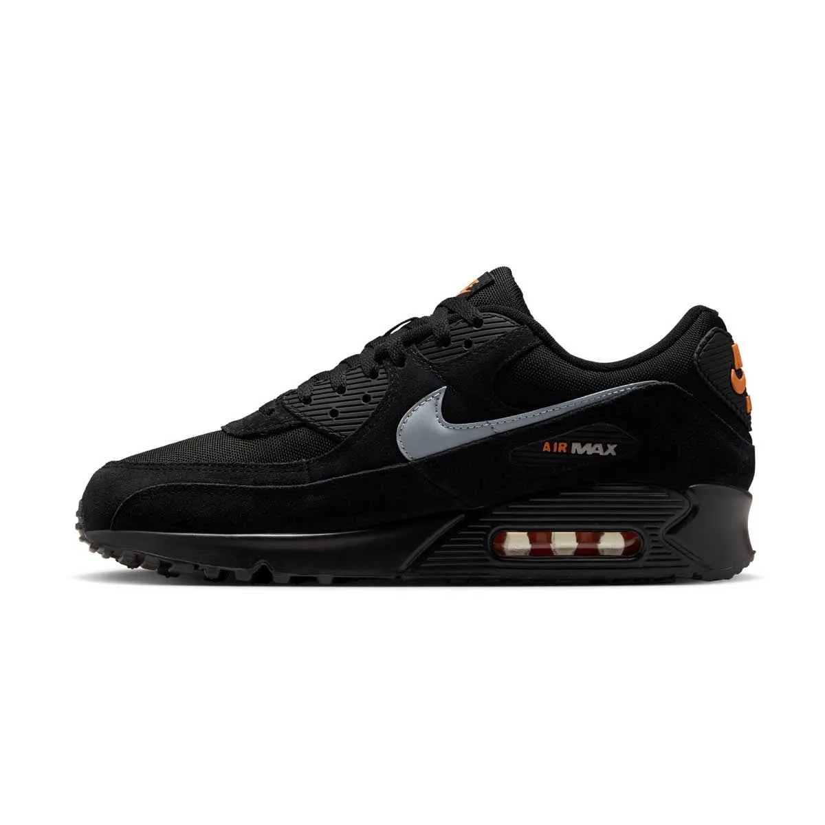 Air Max 90 'Black Total Orange' Shockproof Wet Grip
