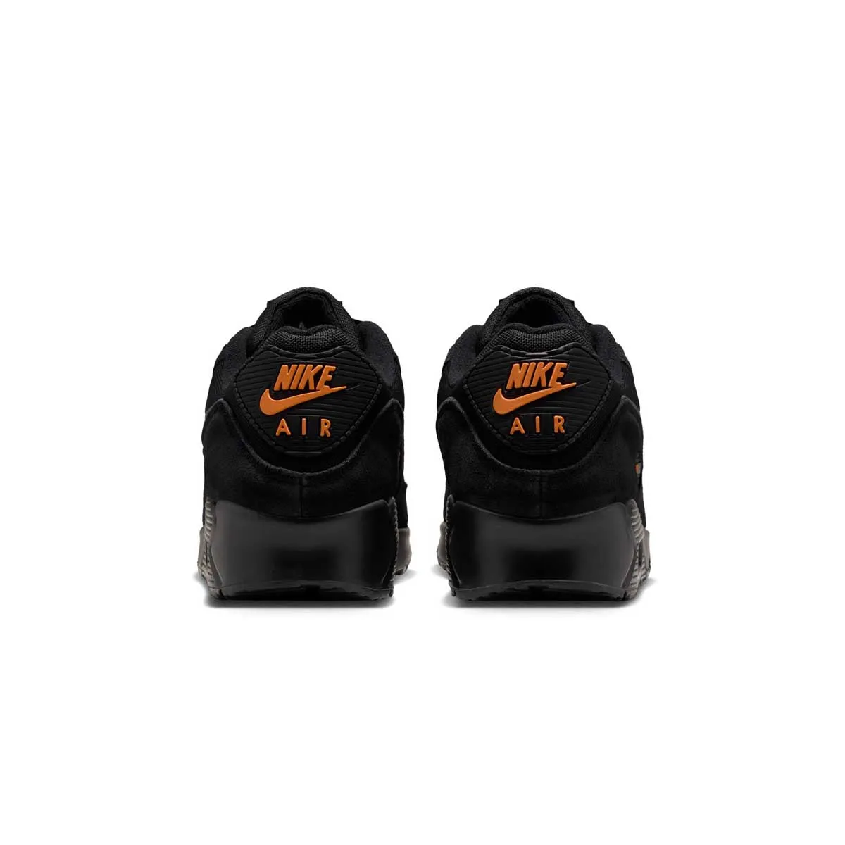 Slip On Style Dock Easy Air Max 90 'Black Total Orange'