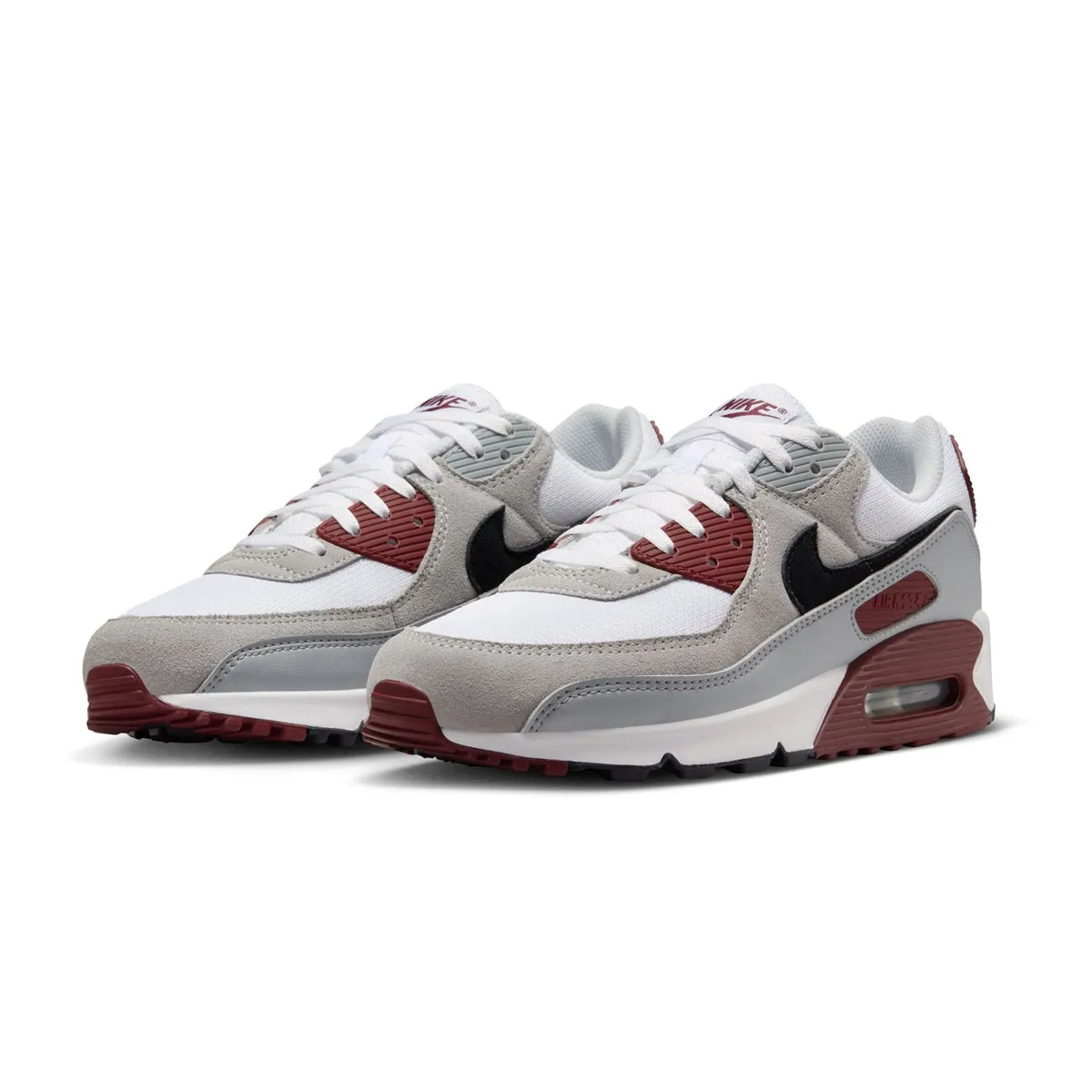 Air Max 90 'Dark Team Red' Elastic Slim Form