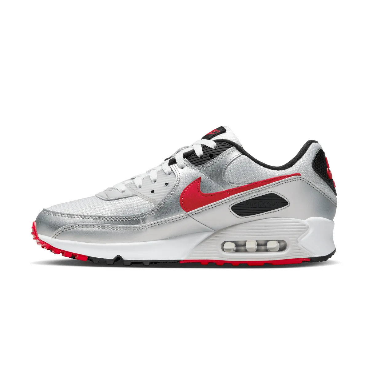 mesh construction Air Max 90 Icons 'Silver Bullet'