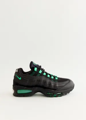 casual dressers beach - style Air Max 95 OG 'Black Green Shock' Sneakers