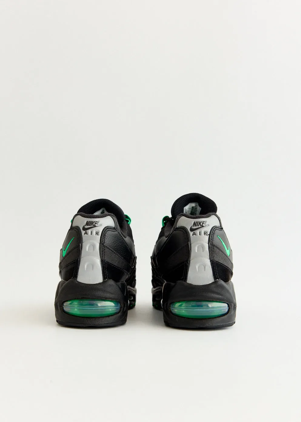 Wedding Youth Air Max 95 OG 'Black Green Shock' Sneakers