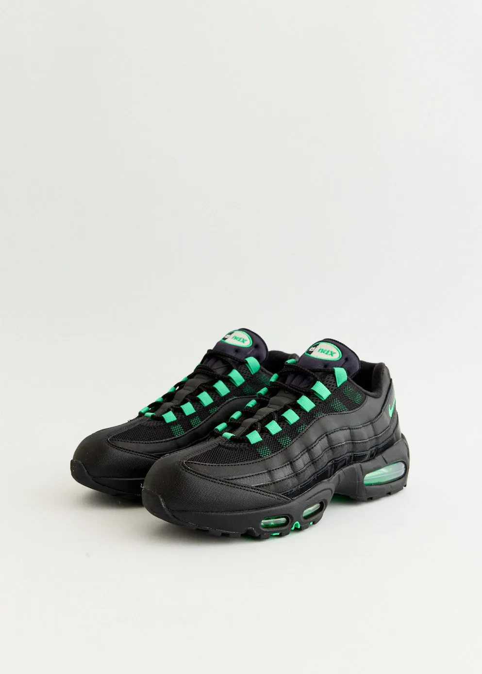 Air Max 95 OG 'Black Green Shock' Sneakers Premium