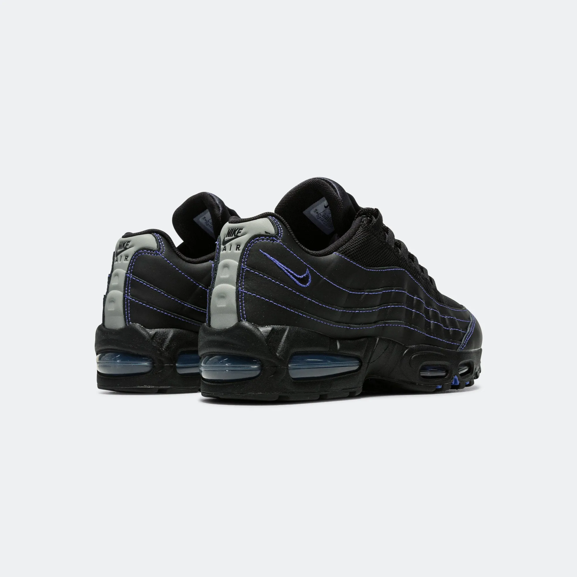 Vibrant Design Durable Reinforcement Air Max 95 OG - Black/Persian Violet-Wolf Grey
