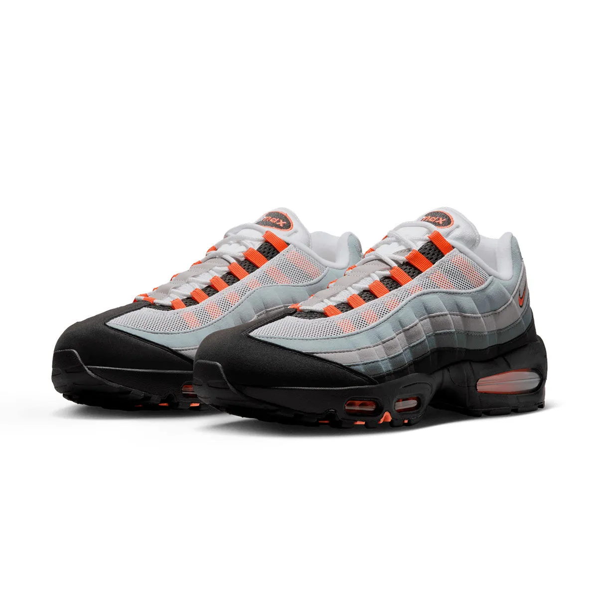 Air Max 95 OG 'Bright Mandarin' golfers - specific benefits bold - prints