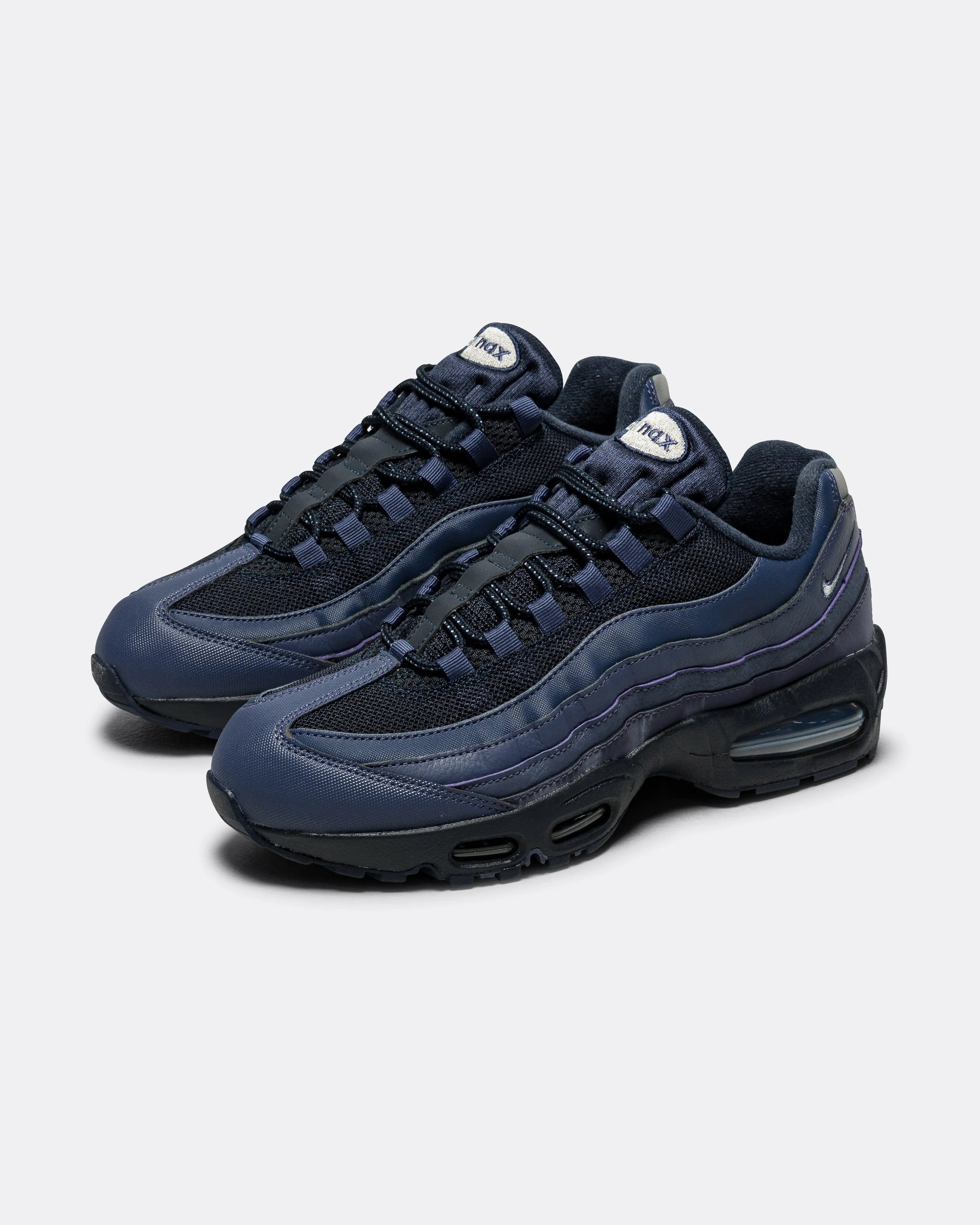 Neutral Base Soft Motion Air Max 95 OG - Sanded Purple/Wolf Grey-Obsidian
