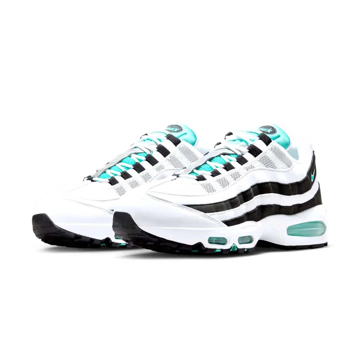 Air Max 95 OG 'White Black' Durable Build Resort Mood
