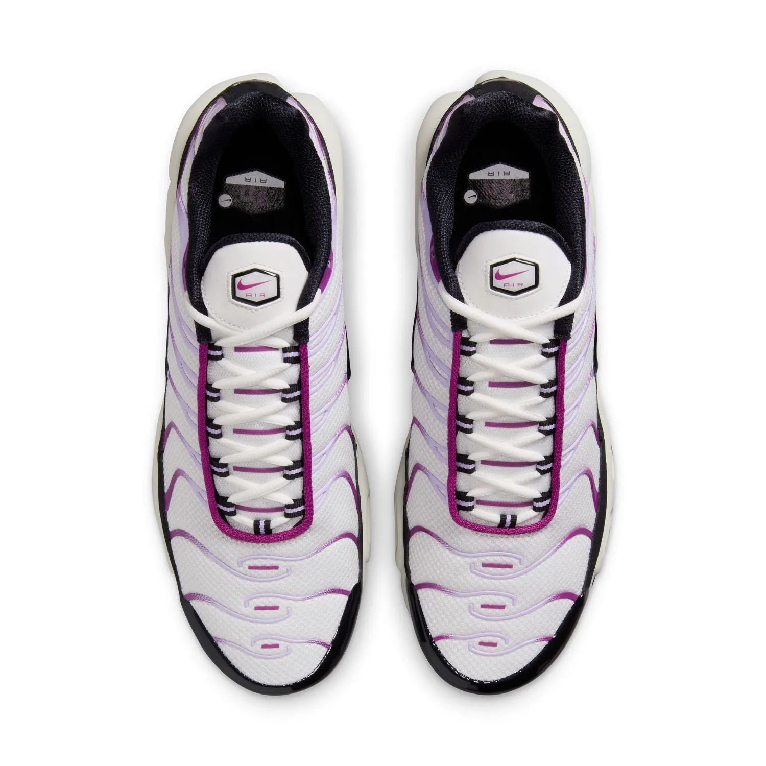 Air Max Plus 'Black Purple White' Heart Glow