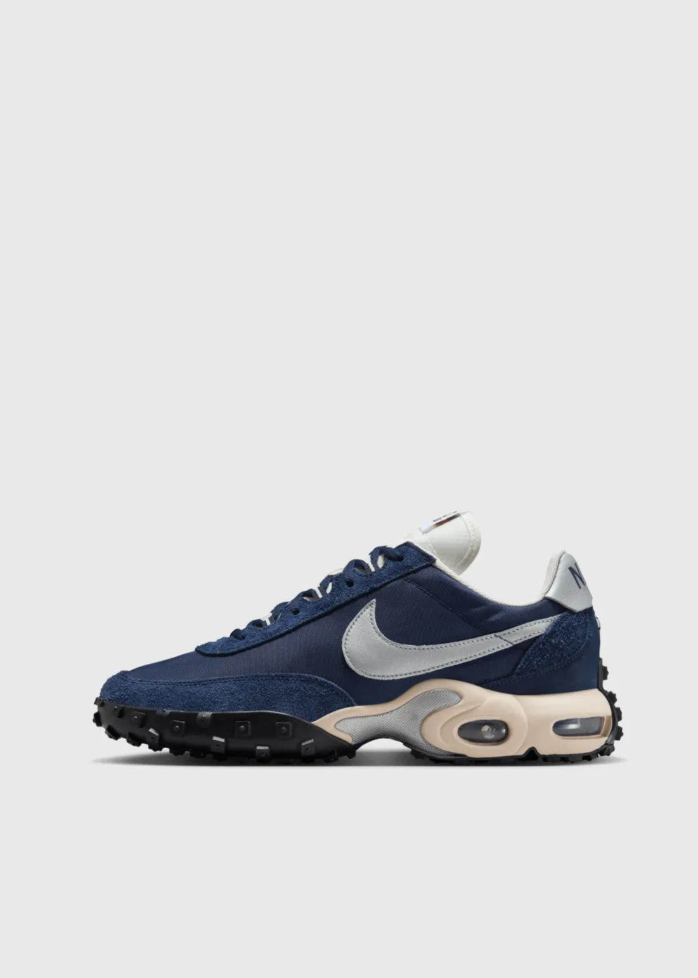 Air Max Waffle Racer 'Navy Silver' Sneakers Stability