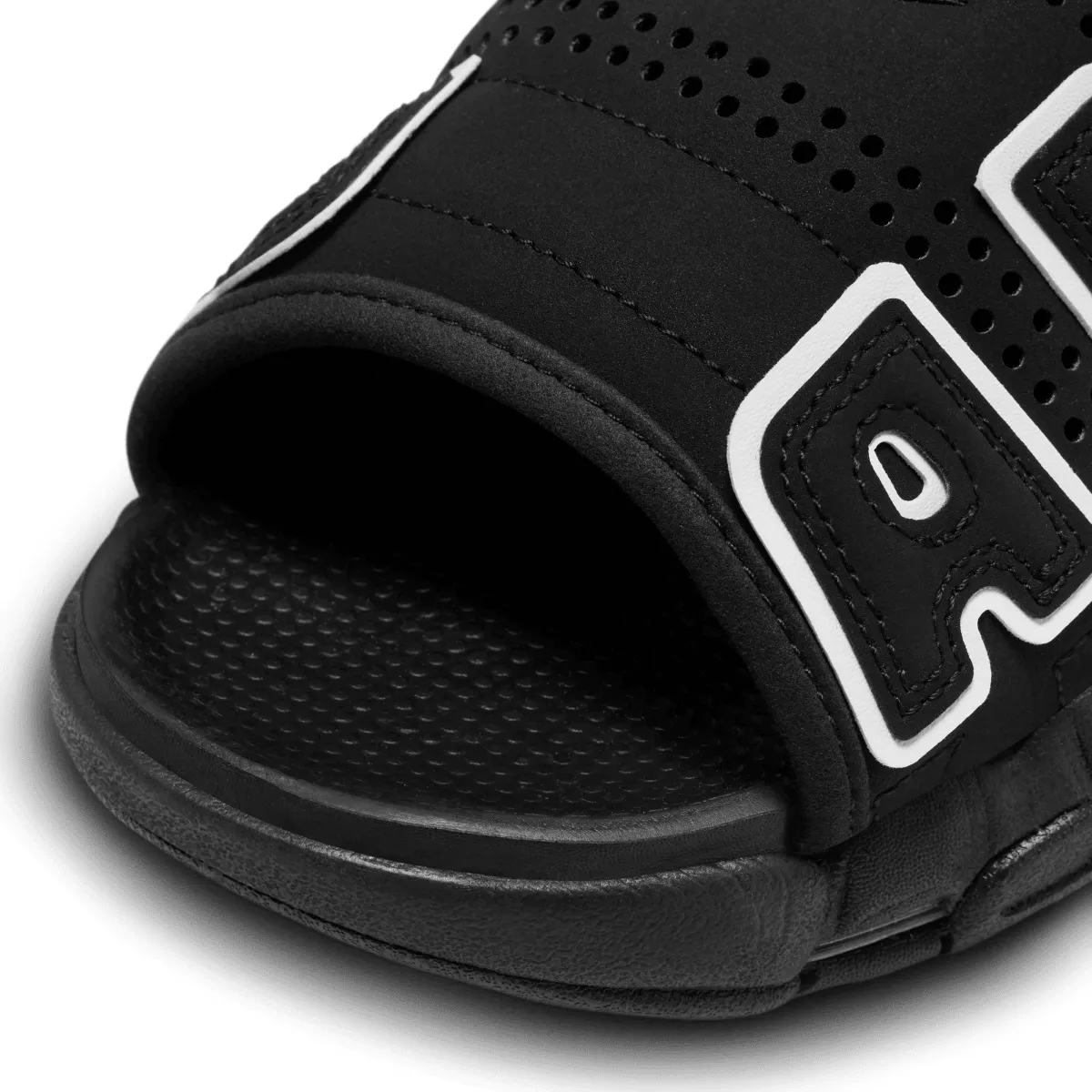 mud proof Air More Uptempo Slide 'Black'