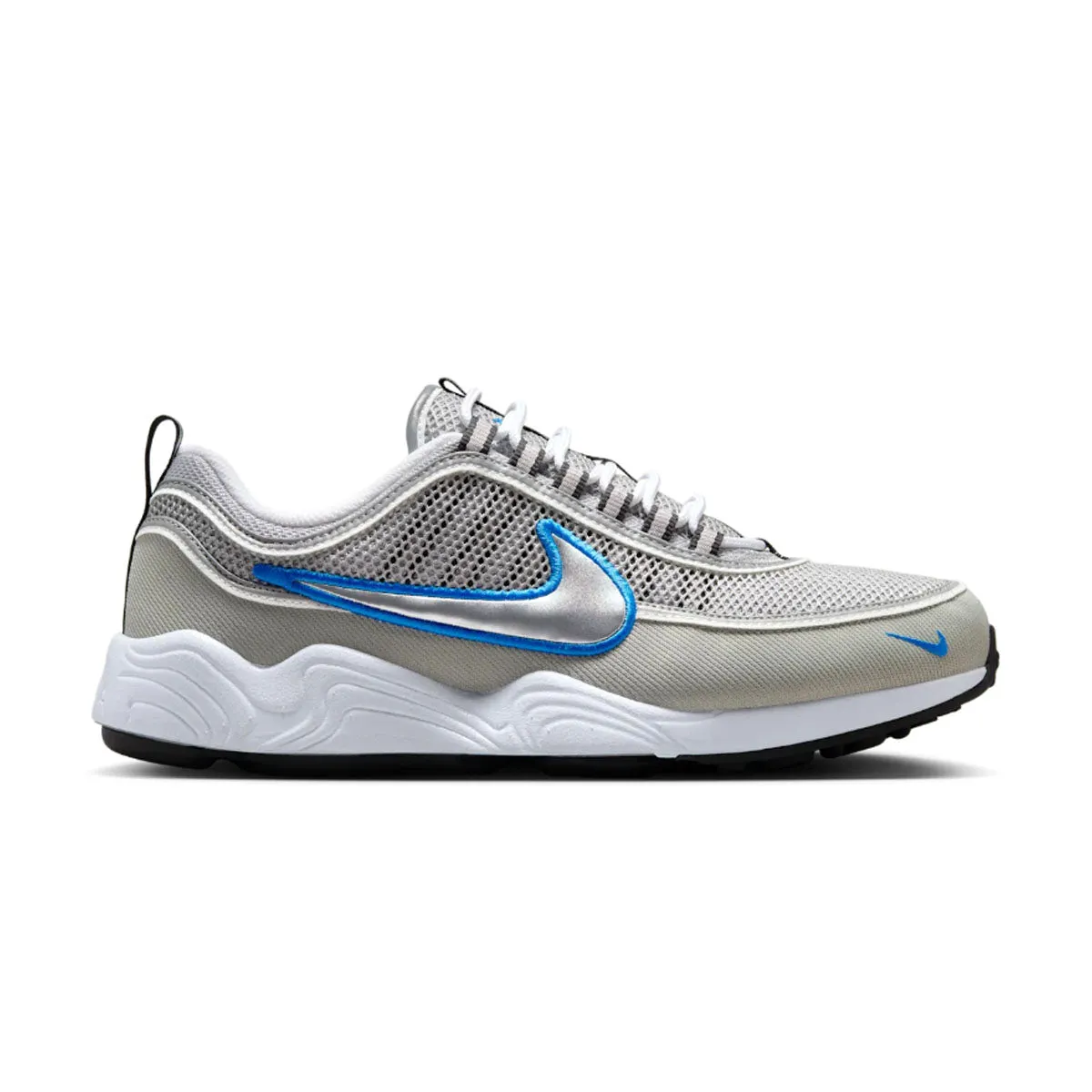 Air Zoom Spiridon SP 'Metallic Silver Signal Blue' low - cut