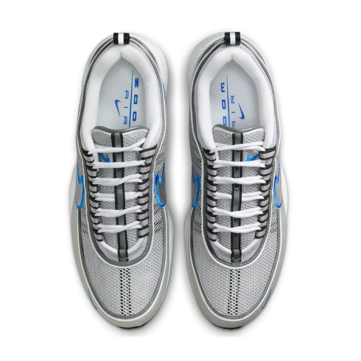 Air Zoom Spiridon SP 'Metallic Silver Signal Blue' Anti Bacterial Action Fast