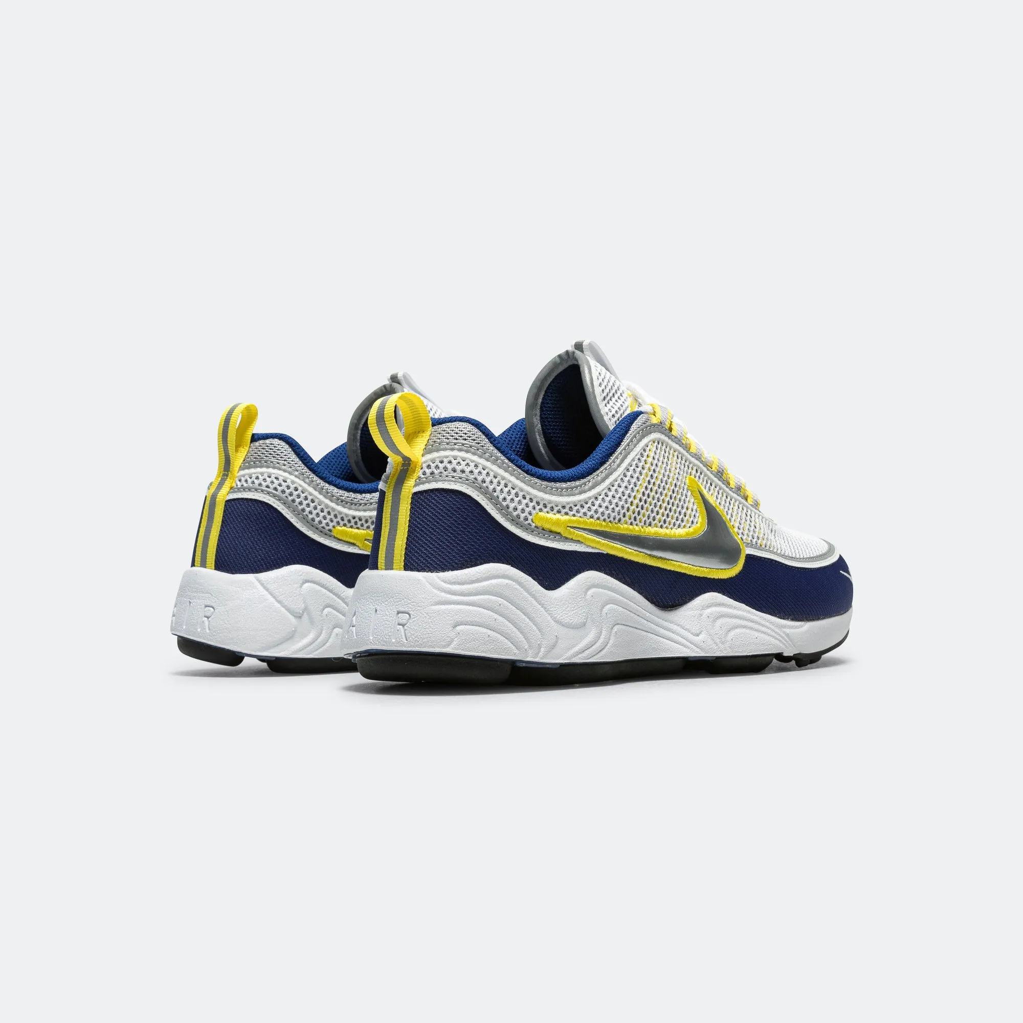 Air Zoom Spiridon SP - White/Metallic Silver-Deep Royal Blue Casual Travel