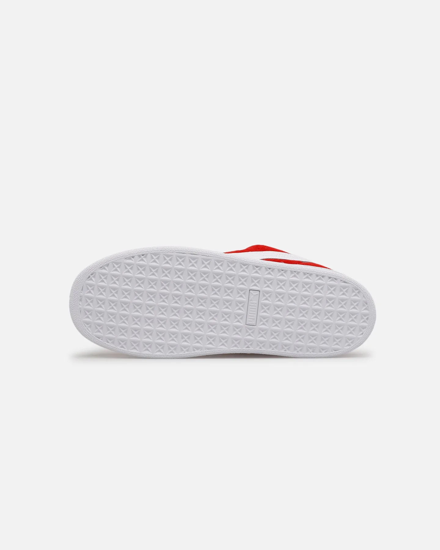 Cotton Base Matte Base Puma Suede XL Red/White