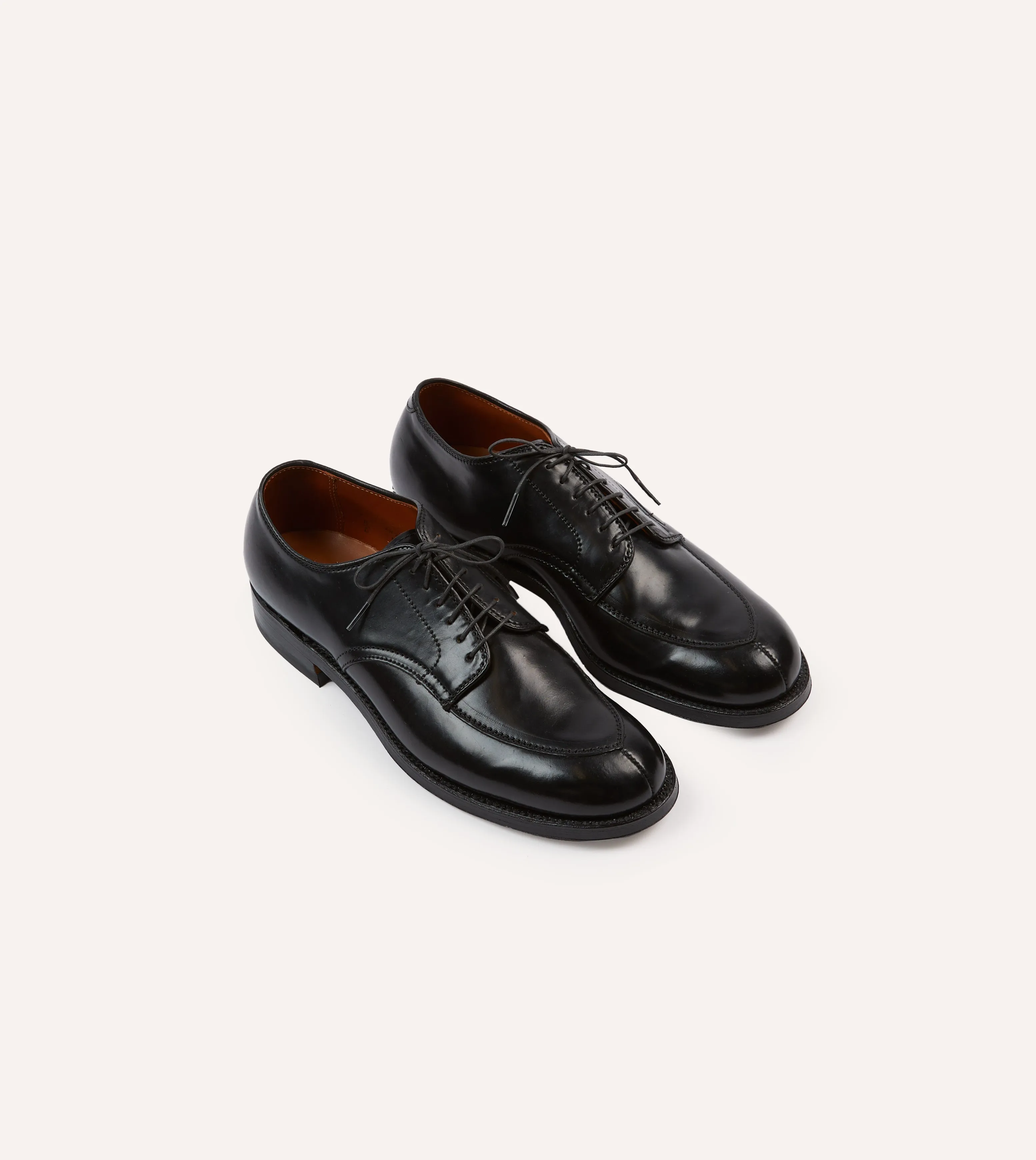Travel Pair Alden Black Cordovan Algonquin Blucher