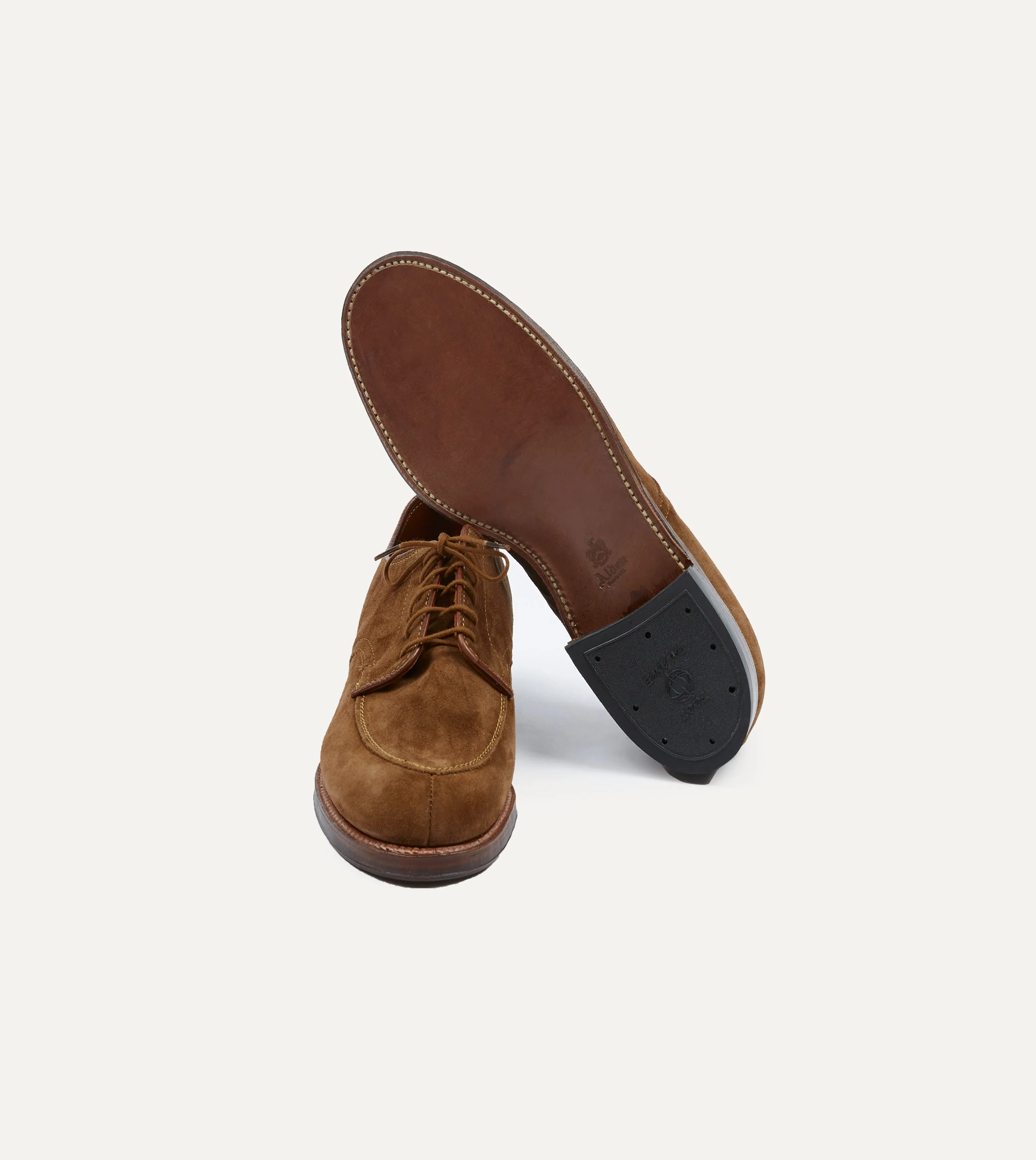 Art Finish Soft Ease Alden Snuff Suede Algonquin Blucher