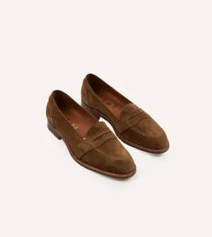 Legacy Fit Alden Snuff Suede Full Strap Loafer