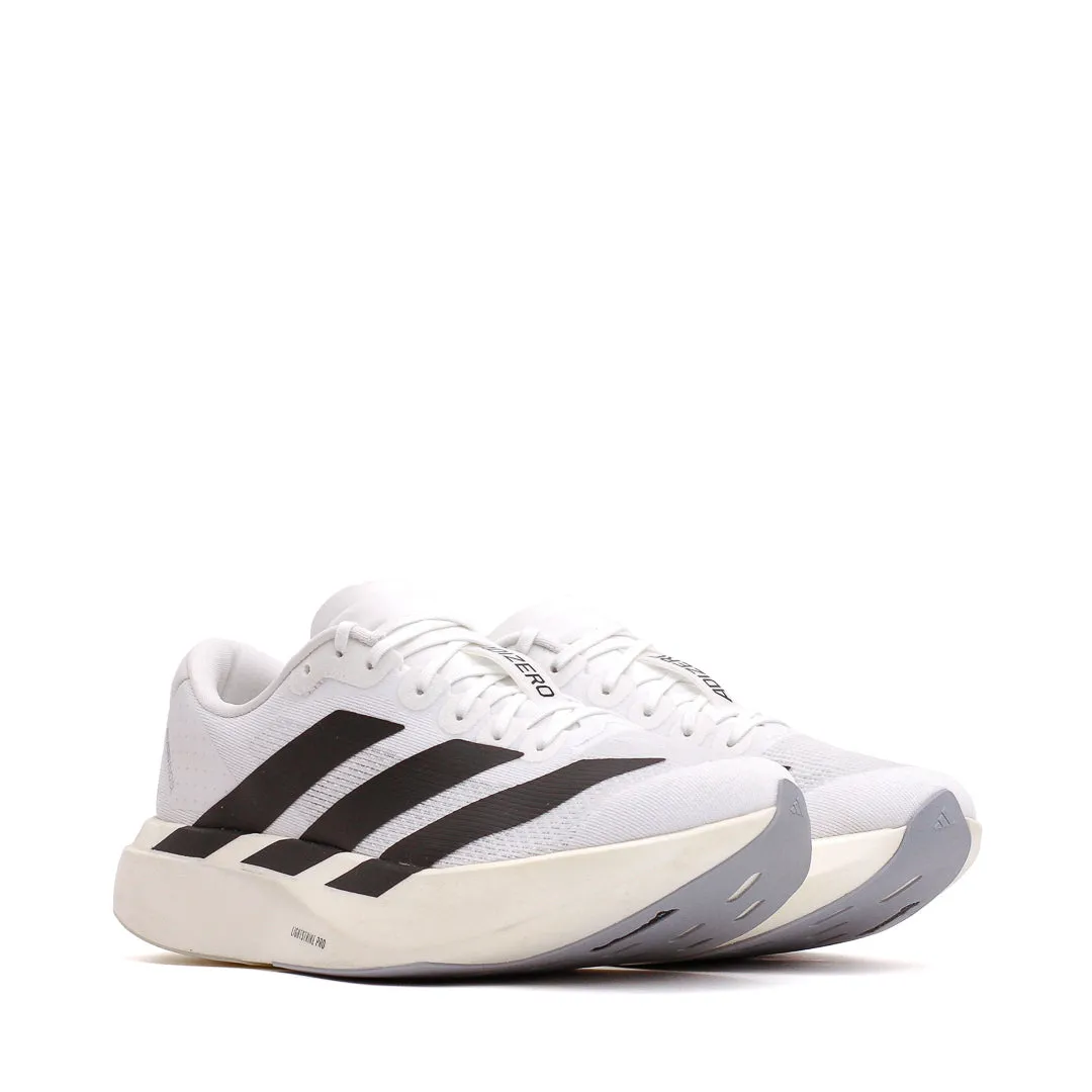 Adidas Women Adizero Evo SL White Black JH6208 Half   Size Available blue running shoes